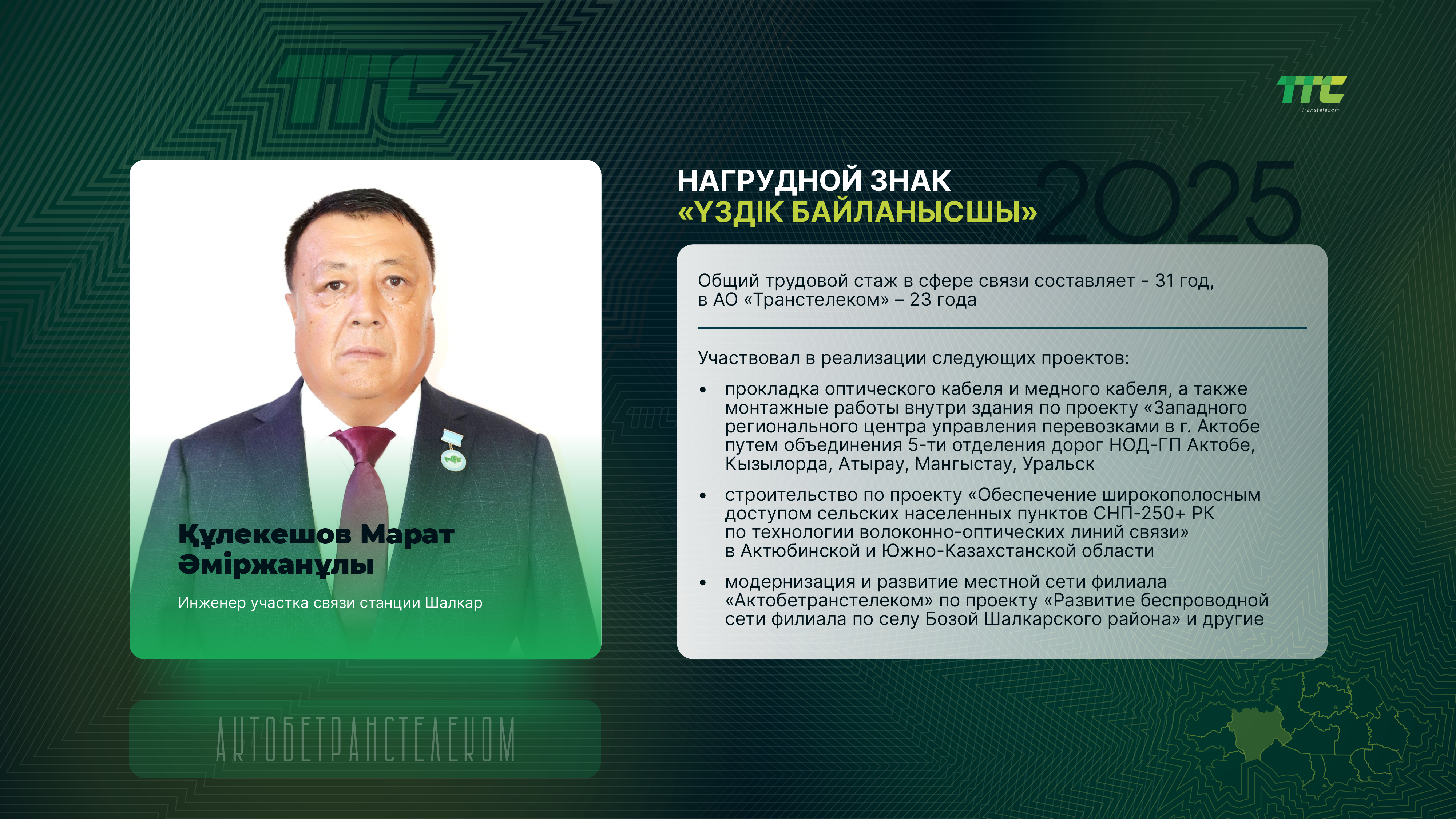 Құлекешов Марат Әміржанұлы 